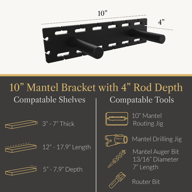 Load image into Gallery viewer, Studlock Mantel Bracket
