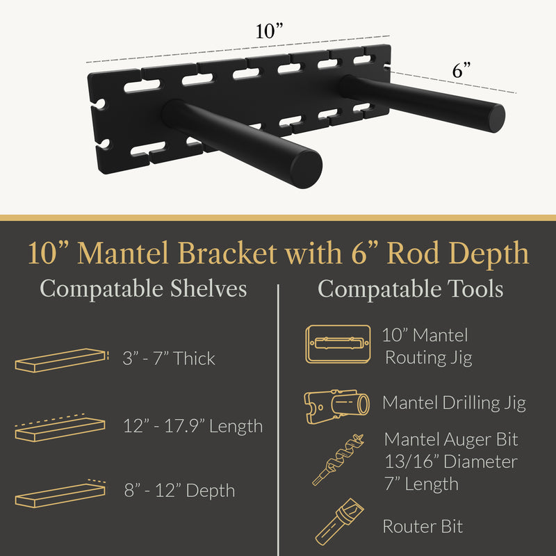 Load image into Gallery viewer, Studlock Mantel Bracket
