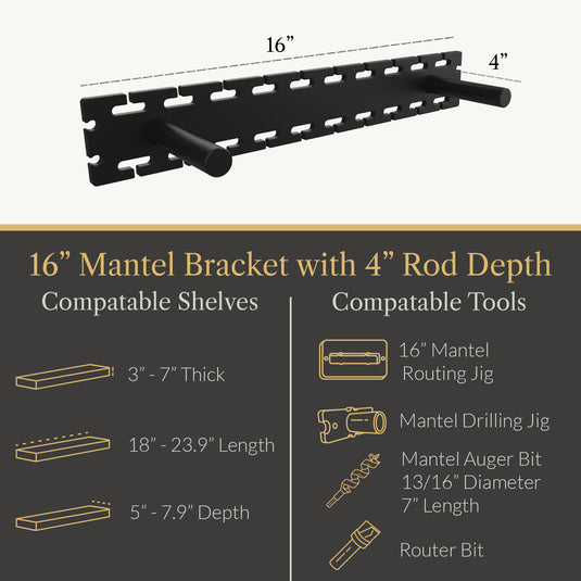 Studlock Mantel Bracket