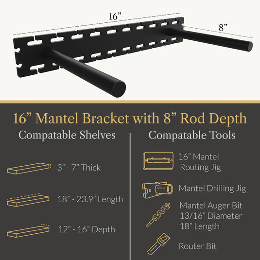 Studlock Mantel Bracket