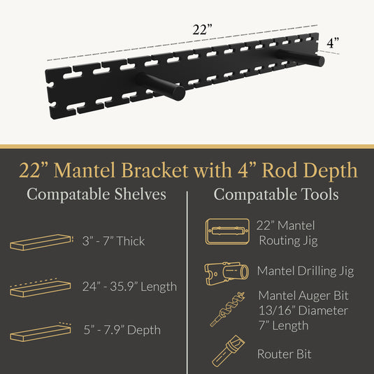 Studlock Mantel Bracket