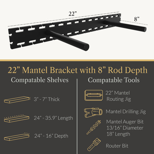 Studlock Mantel Bracket
