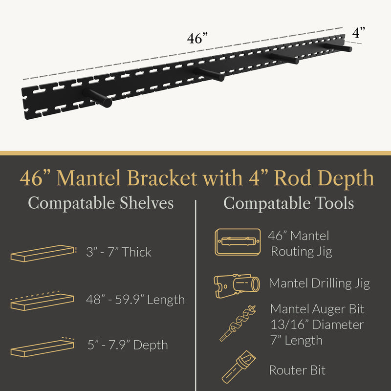 Load image into Gallery viewer, Studlock Mantel Bracket
