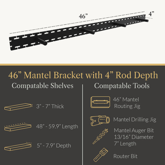Studlock Mantel Bracket